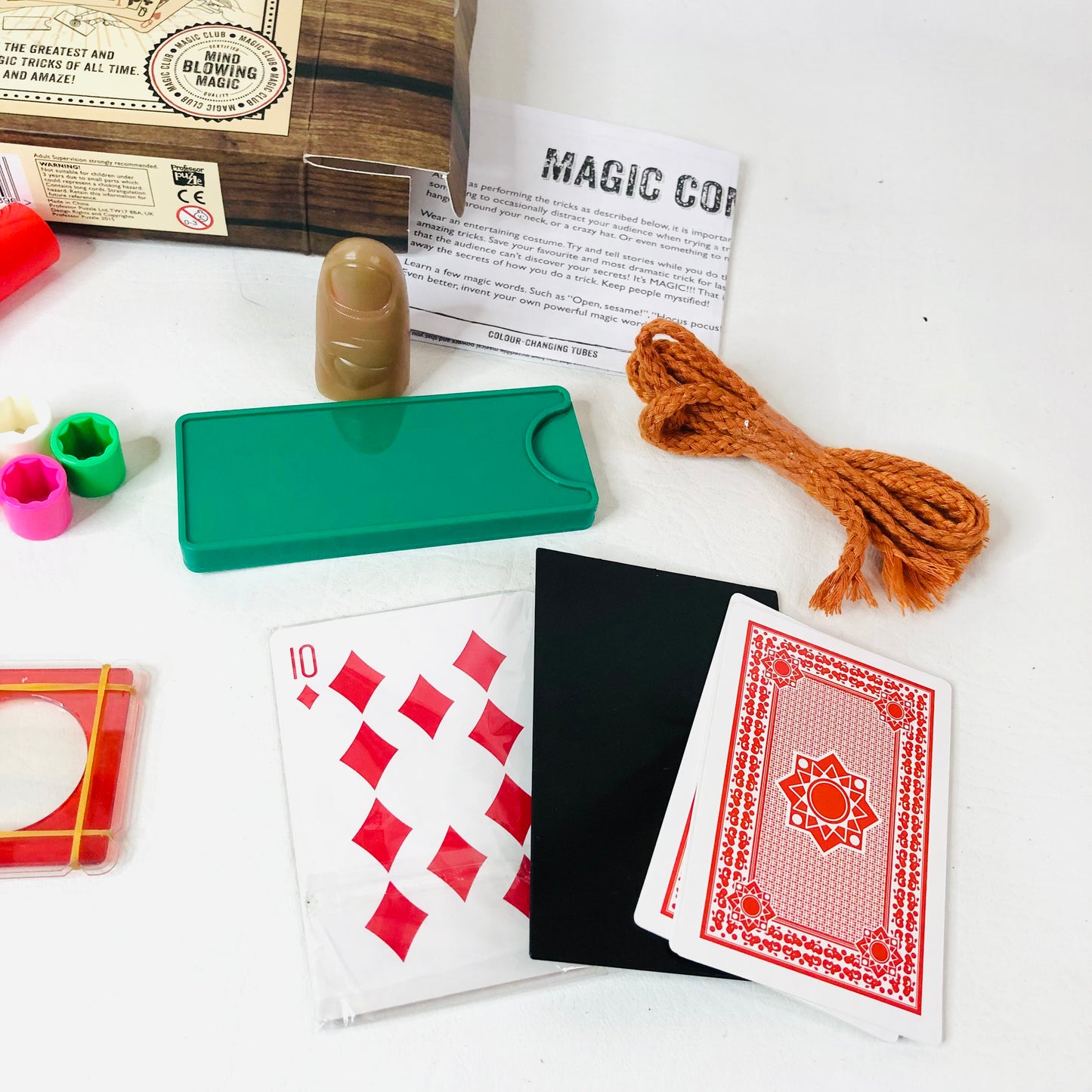 Magic Club Presents Magician's Compendium: 8 Magic Tricks Childrens Toy
