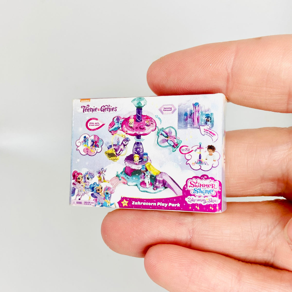 ZURU | Mini Brands | Series 1 | Girls Toy Bundle | Dora The Explorer backpack | Fingerlings Narwhale | Shimmer & Shine Teenie Genies Zahracorn Play Park