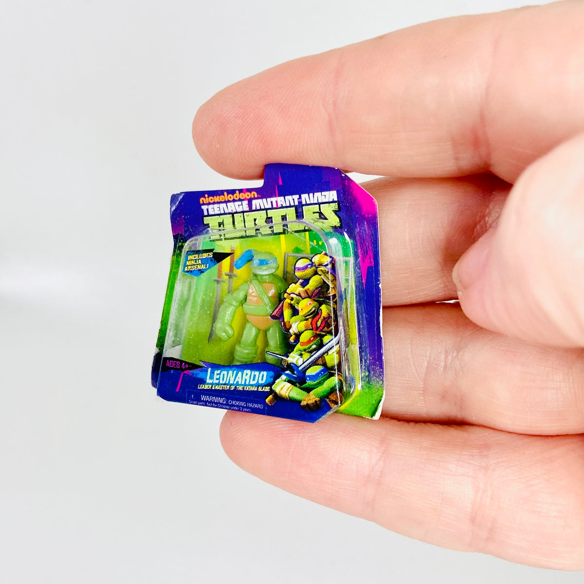 ZURU | Mini Brands | Series 1 | Nickelodeon Toy Bundle | Tommy Rugrats | Slime | Leonardo TMNT