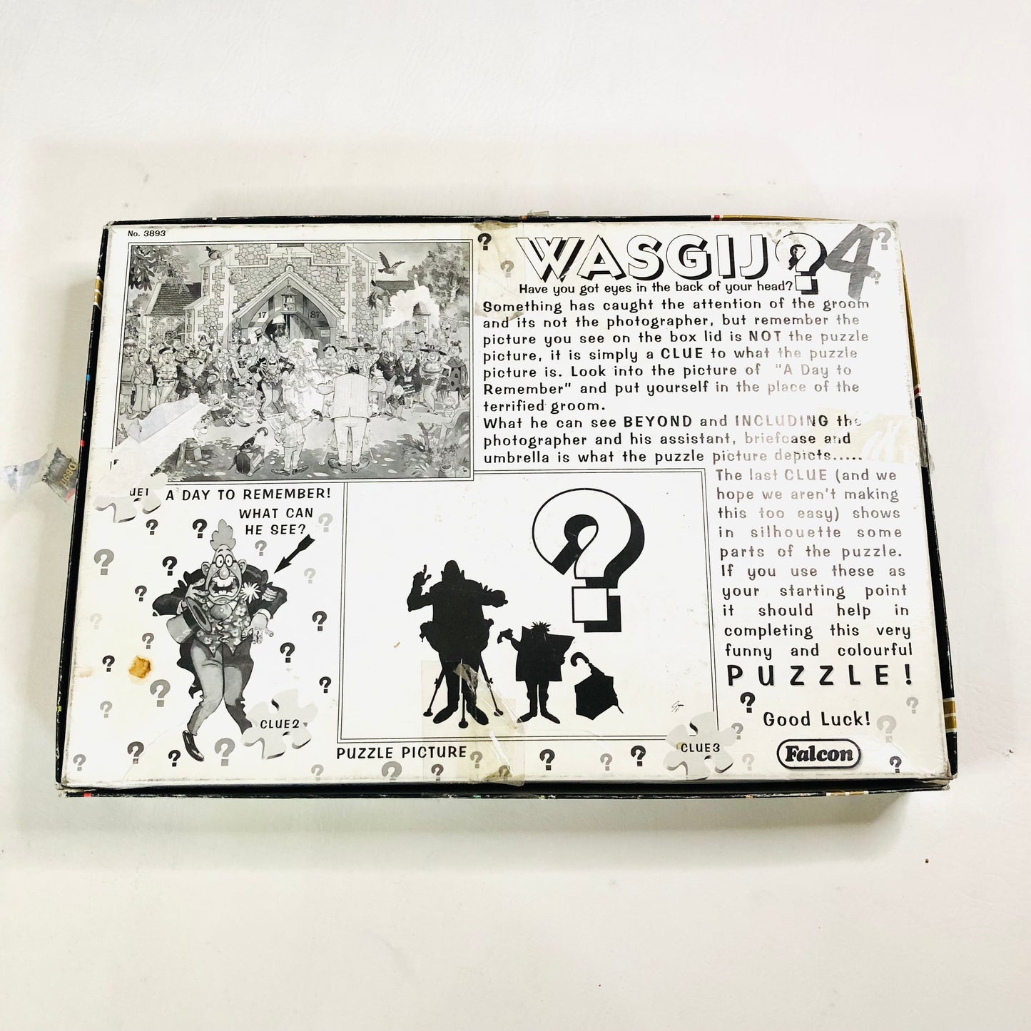 Falcon WASGIJ? N°4 A Day to Remember By Graham Thompson 1000 Piece Jigsaw Puzzle