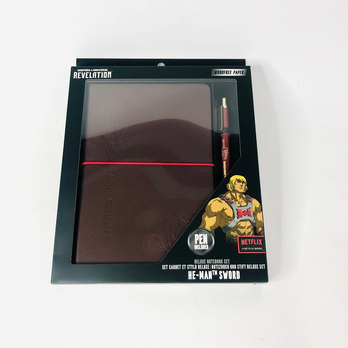 New Masters Of The Universe: Revelation He-Man Deluxe Notebook And Pen Set (A5)