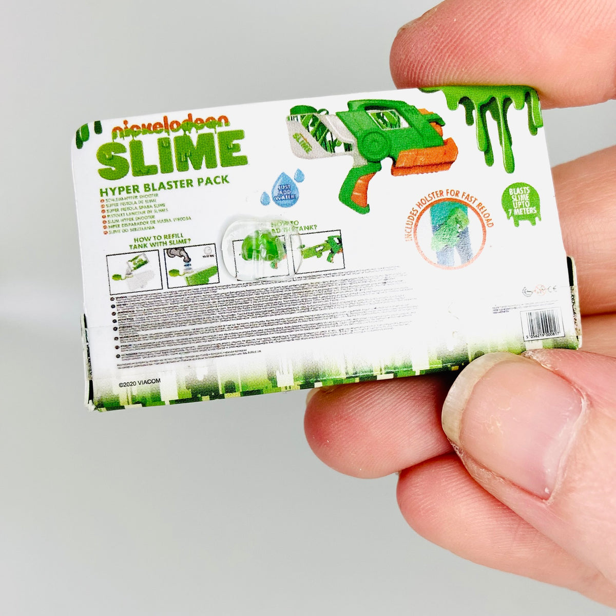 ZURU | Mini Brands | Series 1 | Nickelodeon Toy Slime Bundle | Slime Hyper Blaster Pack | Slime