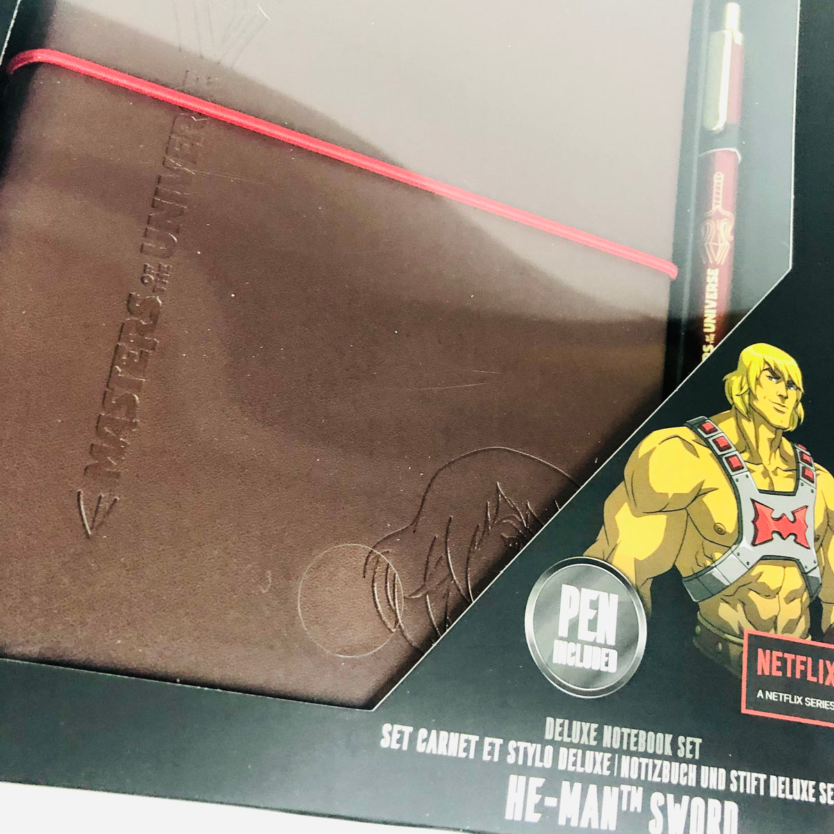 New Masters Of The Universe: Revelation He-Man Deluxe Notebook And Pen Set (A5)