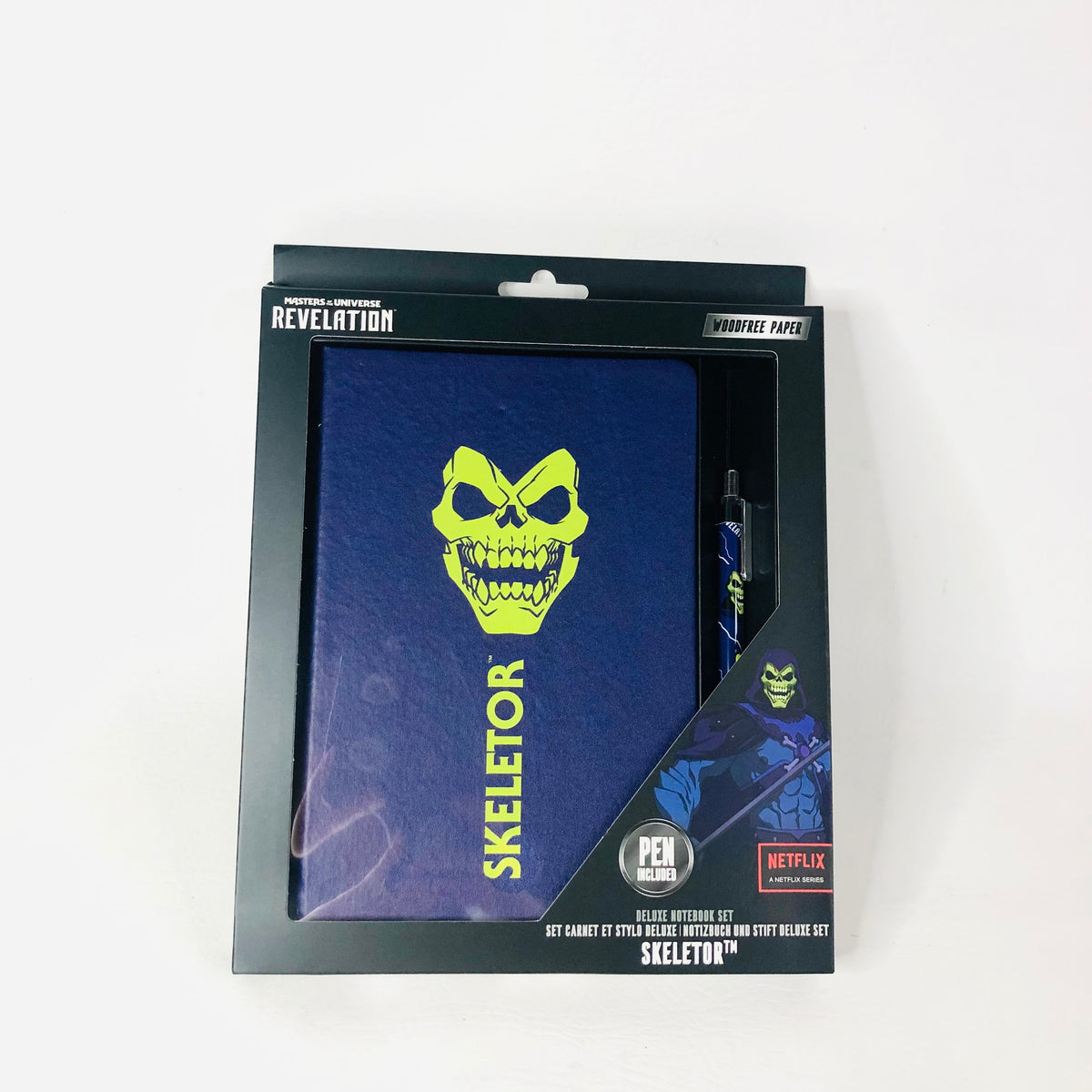Masters of the Universe: Revelation Skeletor Deluxe Hardback Notebook & Pen Set NEW