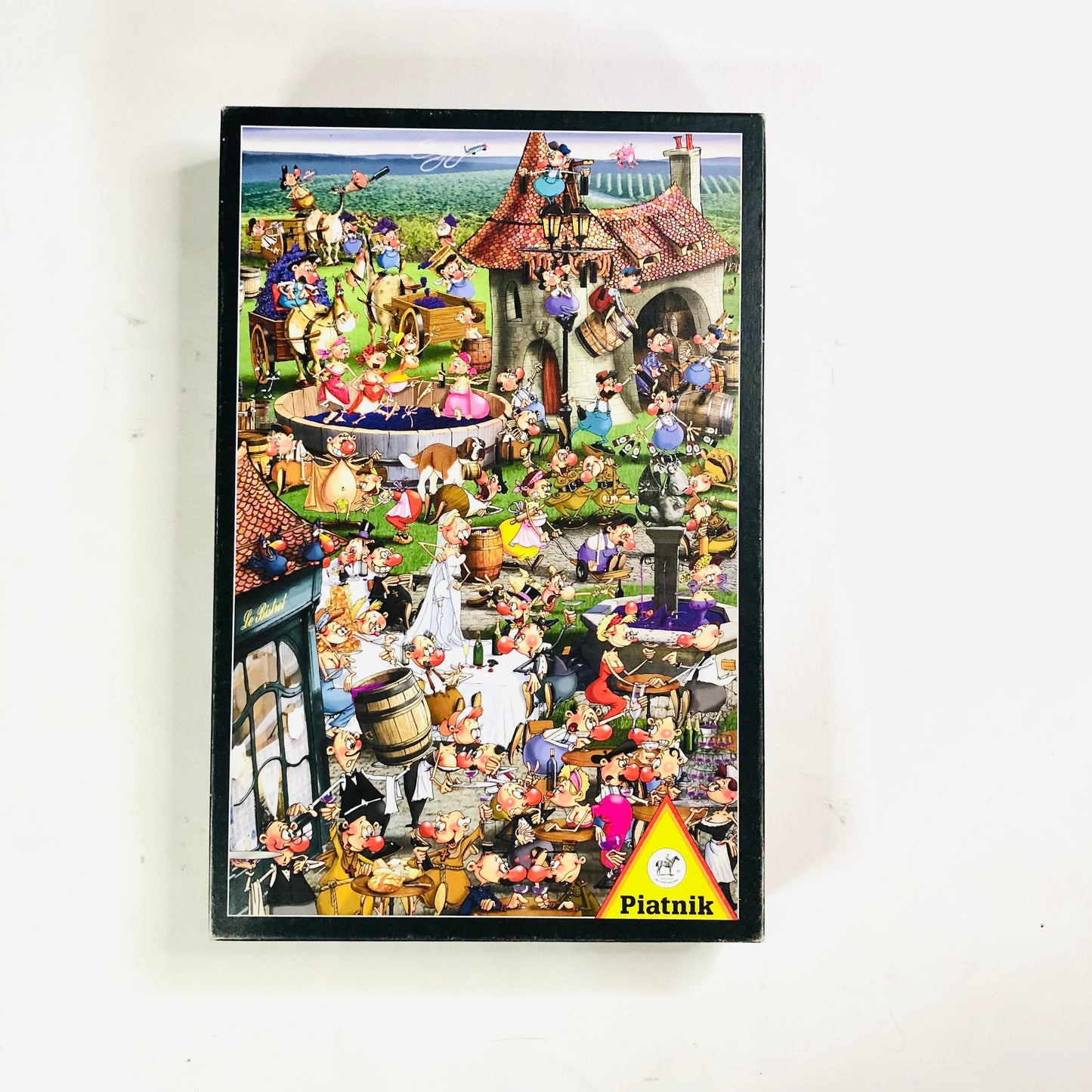 Piatnik Story of Wine By Francois Ruyer 1000 Pieces Jigsaw Puzzle - 100% Complete
