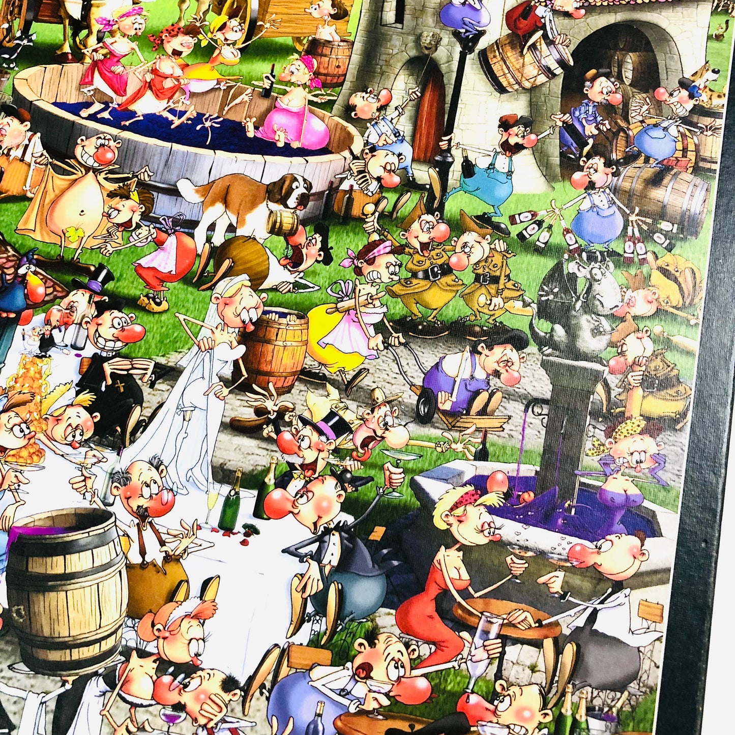 Piatnik Story of Wine By Francois Ruyer 1000 Pieces Jigsaw Puzzle - 100% Complete