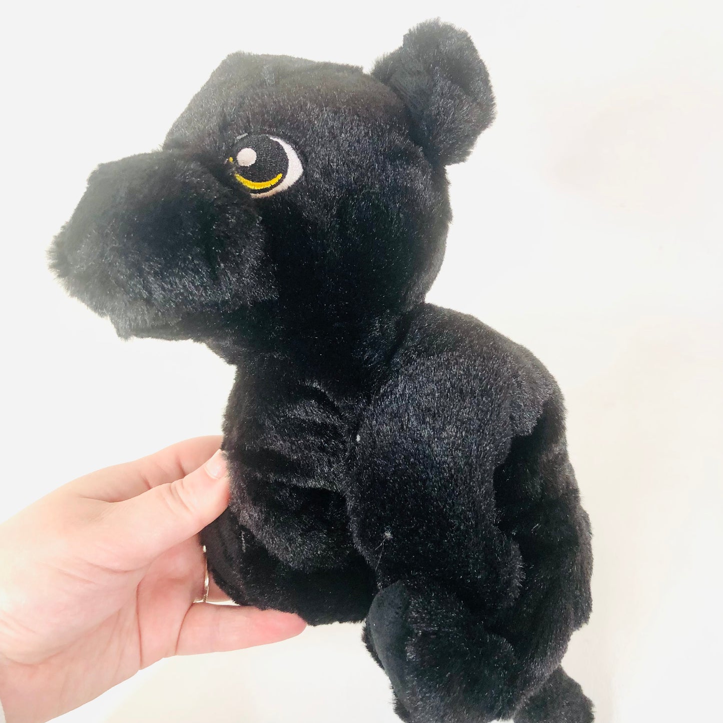 Smiggle Dress 'Em Up Hug-A-Buds Slapband Black Cat Panther Soft Toy