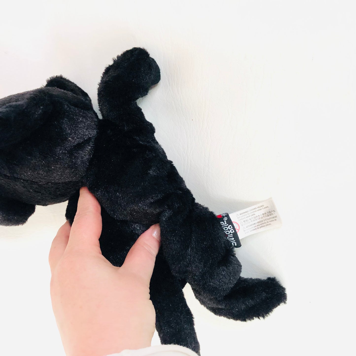 Smiggle Dress 'Em Up Hug-A-Buds Slapband Black Cat Panther Soft Toy