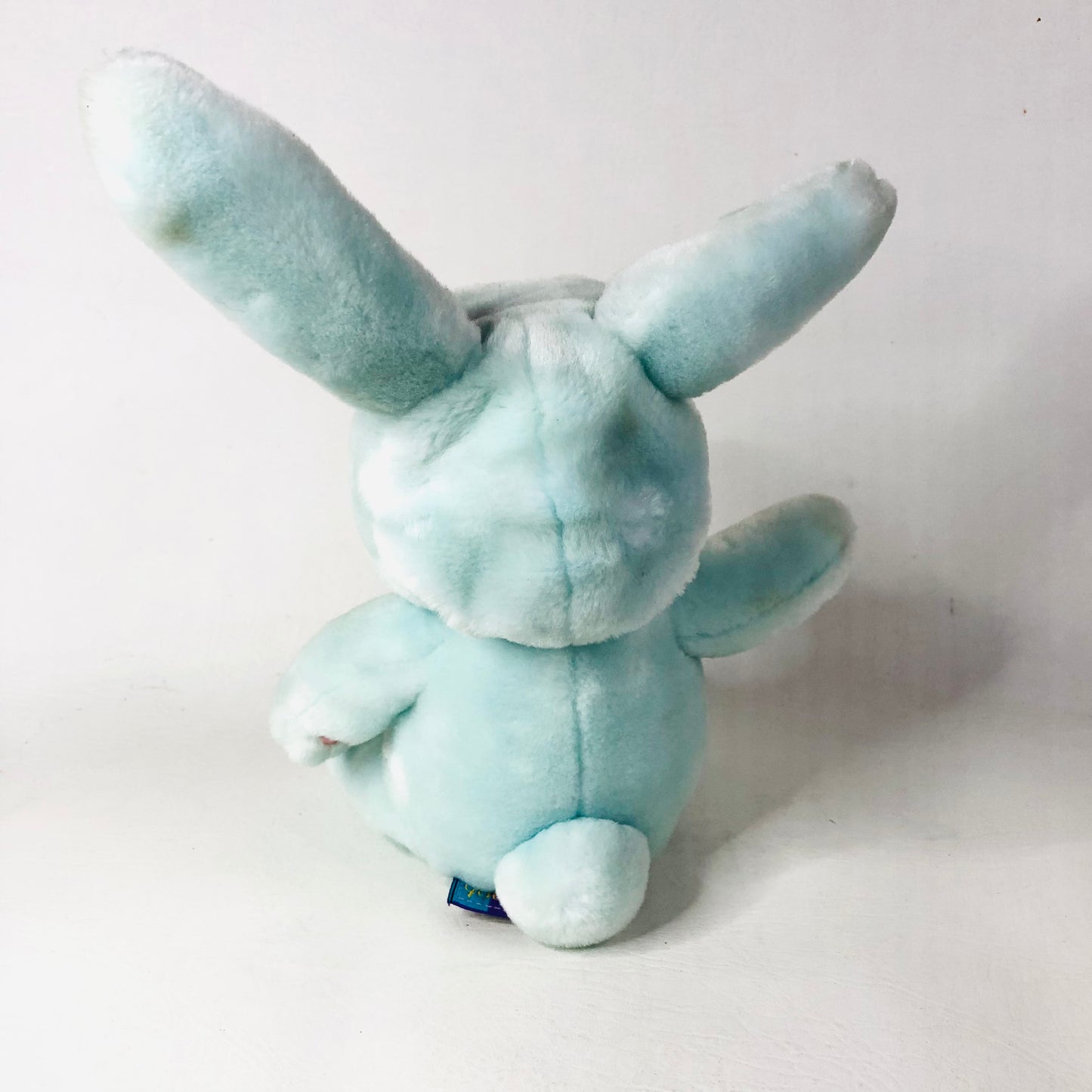 Winnie The Pooh In Light Blue Easter Bunny Costume Romper Suit Plush Soft Toy 12 Inch