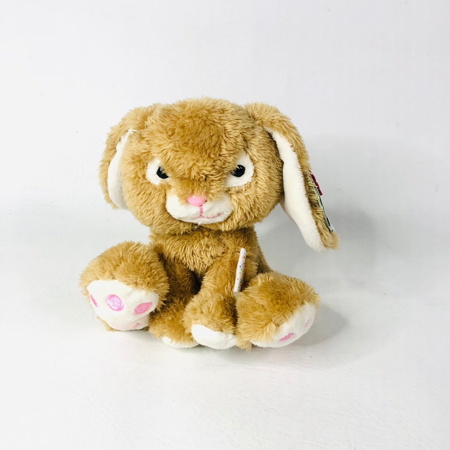Keel Pippins Hopscotch Light Brown Bunny Rabbit Soft Toy 15cm NEW with Tags