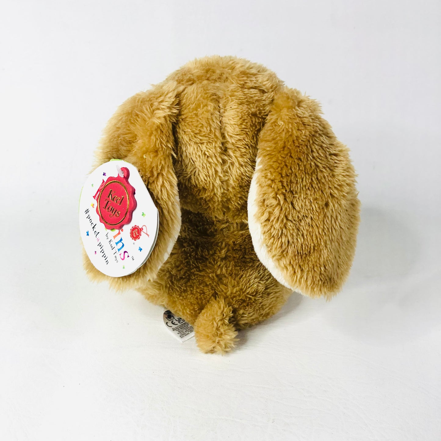 Keel Pippins Hopscotch Light Brown Bunny Rabbit Soft Toy 15cm NEW with Tags