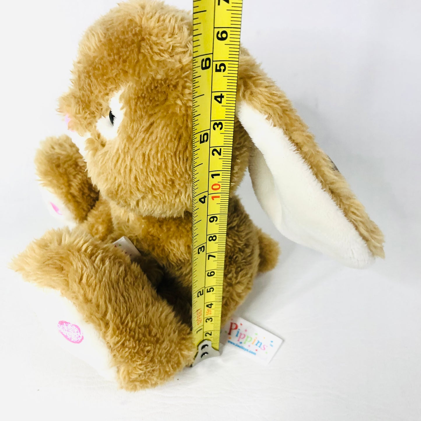 Keel Pippins Hopscotch Light Brown Bunny Rabbit Soft Toy 15cm NEW with Tags