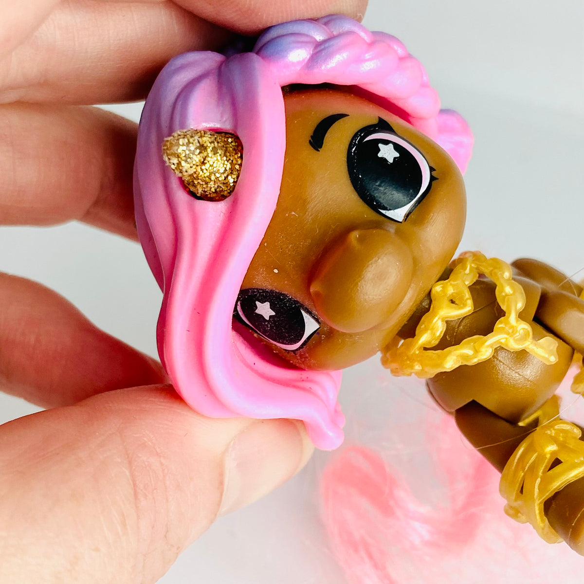 Zuru | 5 Surprise Newborn | Unicorn Squad | Baby Unicorn | Toy Figure | Pink/Purple Braid Hair