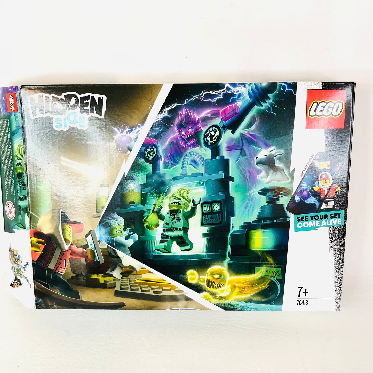 Lego Hidden Side: J.B's Ghost Lab (70418) Complete  100% Complete 1/2 Unopened