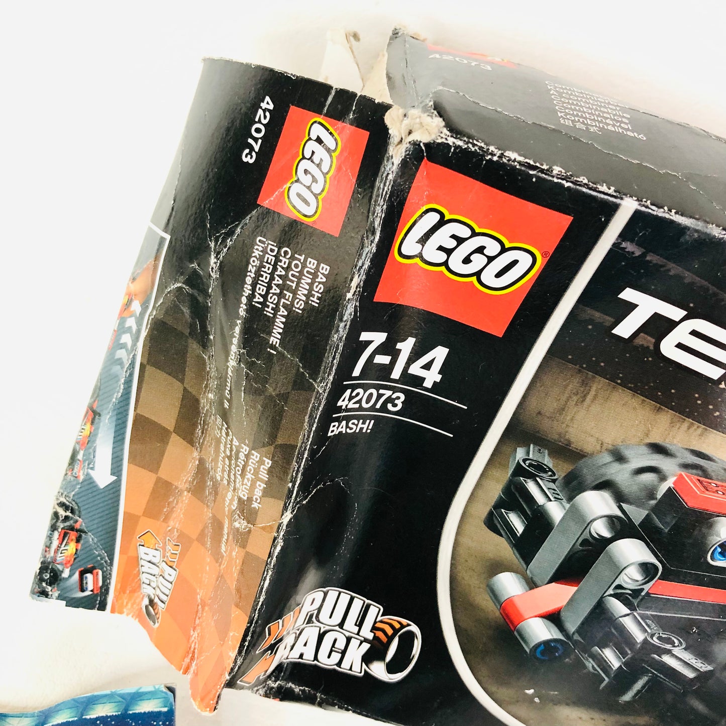 LEGO TECHNIC: Bash! (42073) Pull Back Race Car 100% Complete Bags Unopened NEW