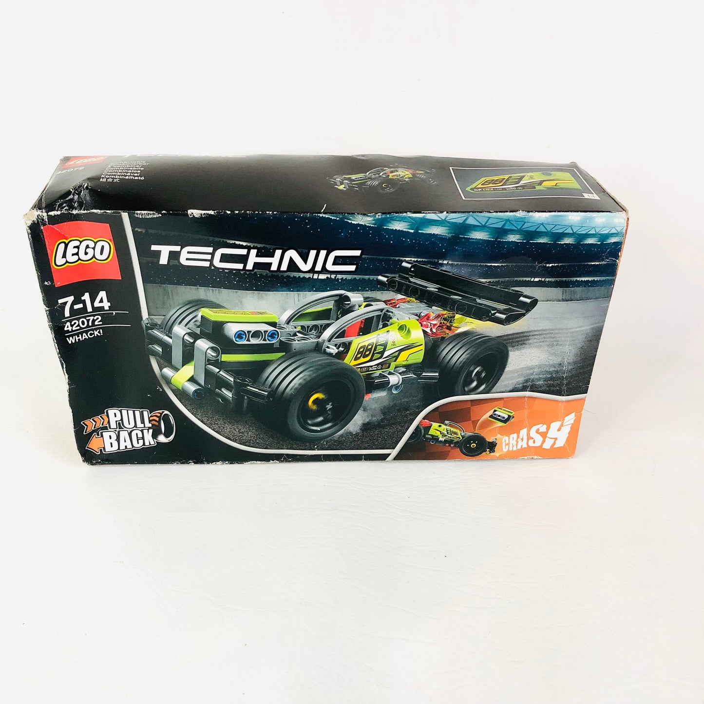LEGO Technic: WHACK! (42072) Pull Back Race Car Brand New Sealed Damaged Box