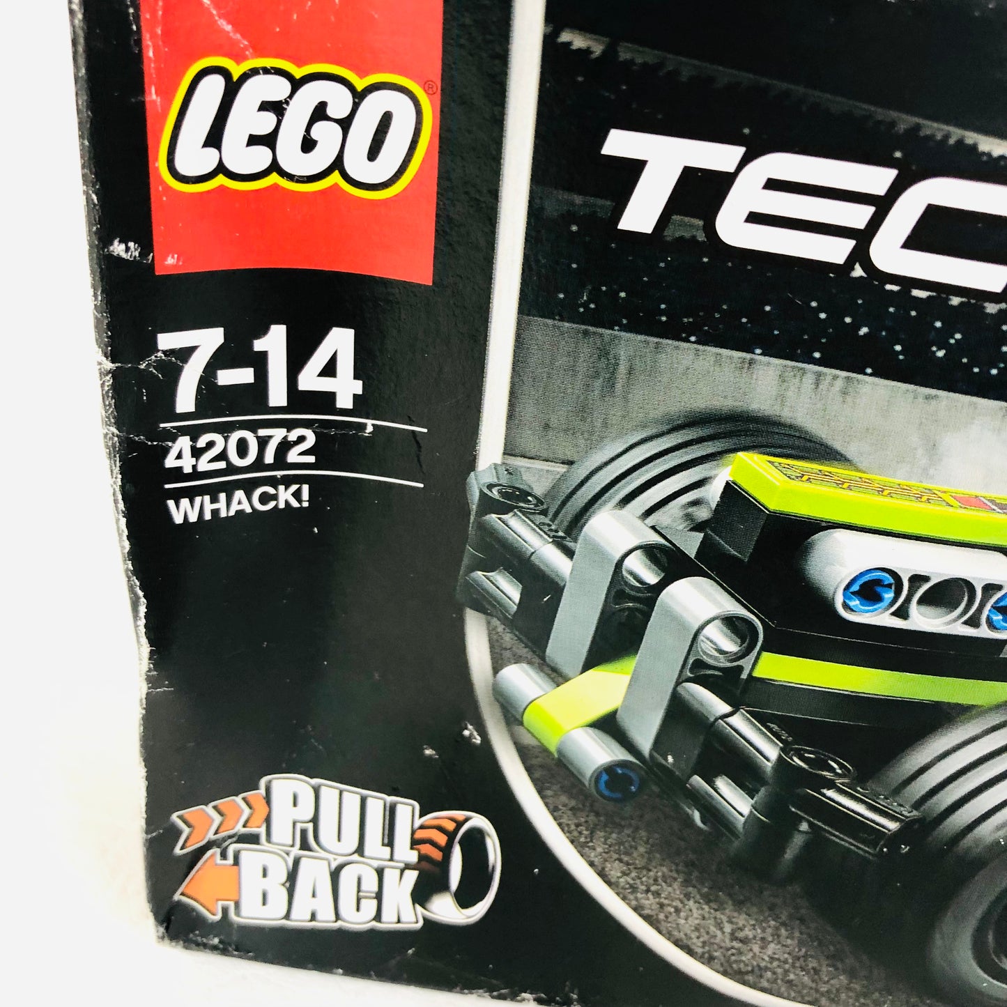 LEGO Technic: WHACK! (42072) Pull Back Race Car Brand New Sealed Damaged Box