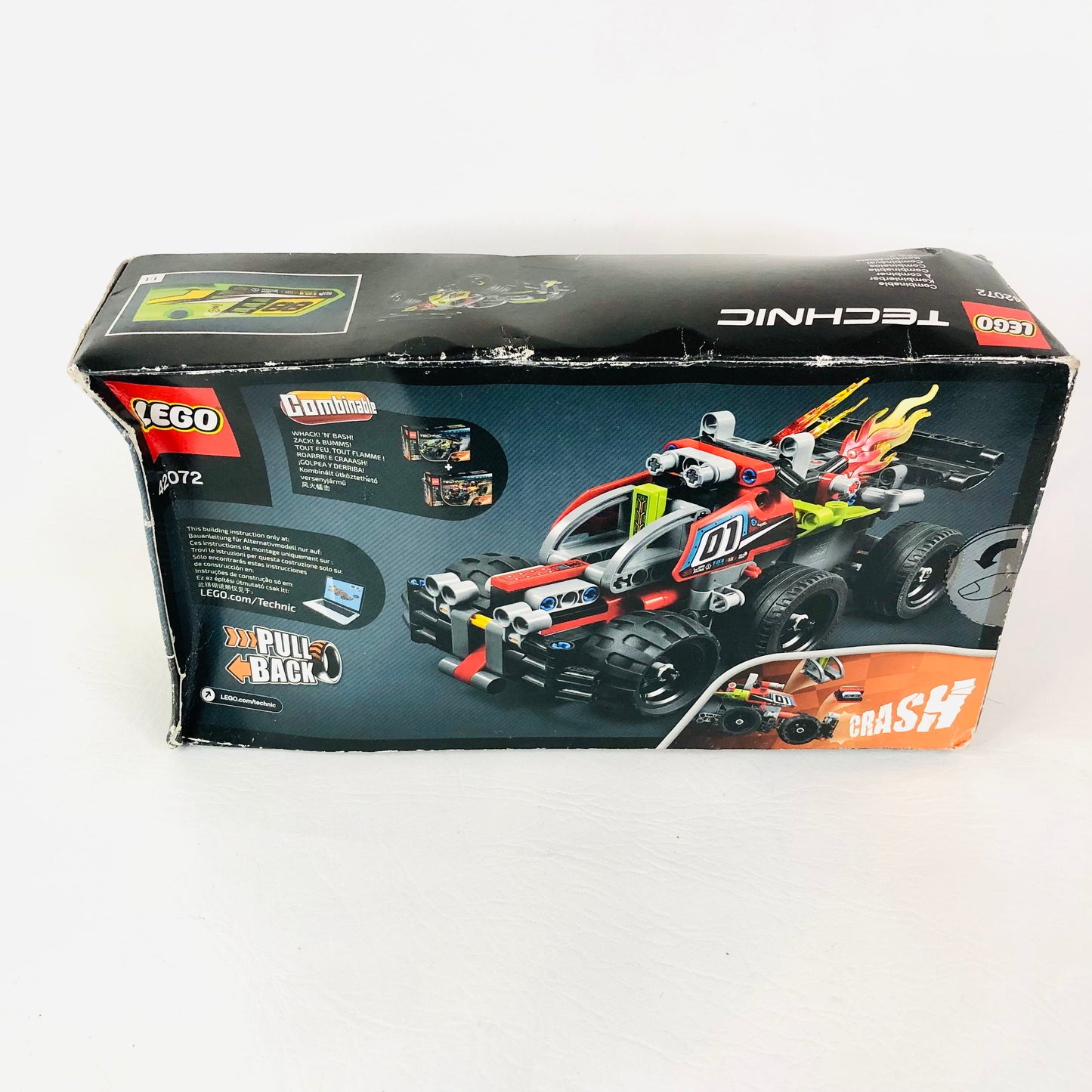 LEGO Technic: WHACK! (42072) Pull Back Race Car Brand New Sealed Damaged Box