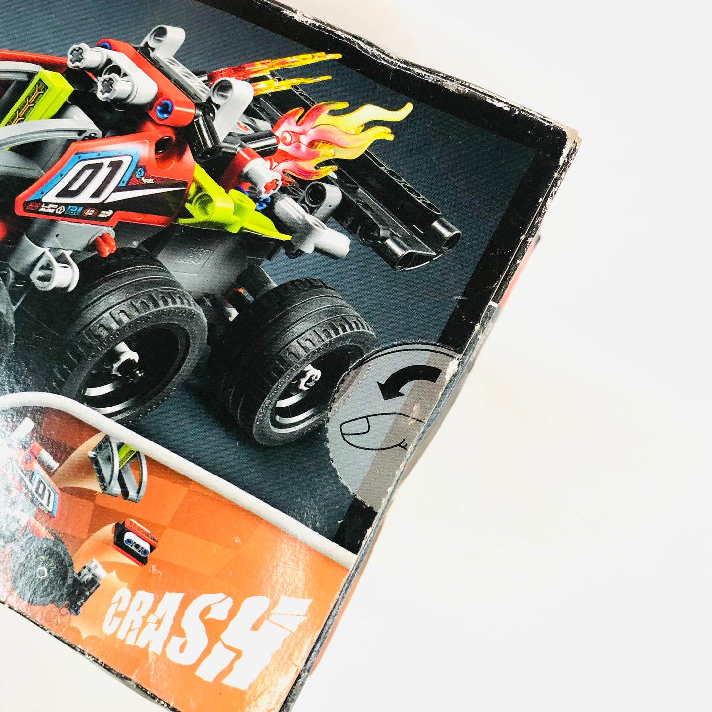 LEGO Technic: WHACK! (42072) Pull Back Race Car Brand New Sealed Damaged Box