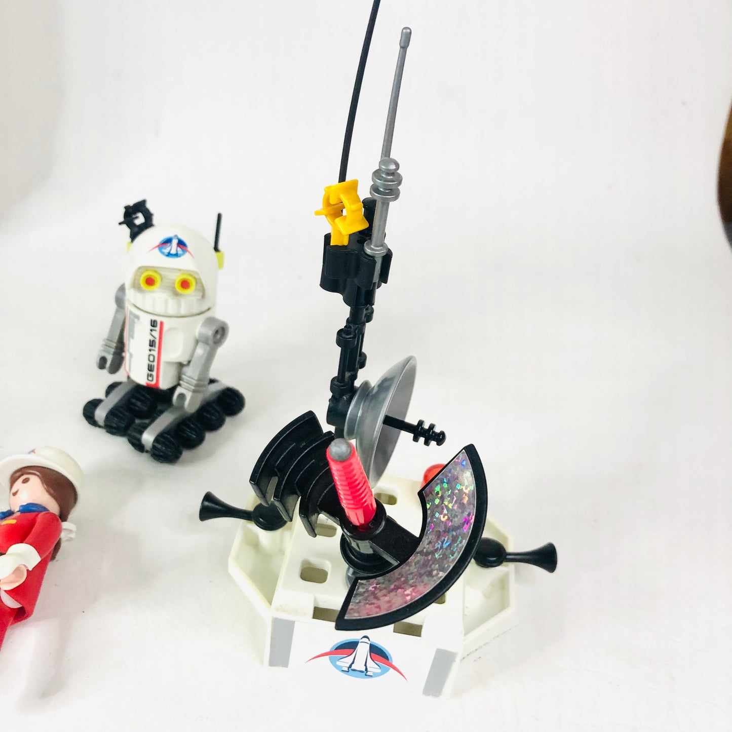 Playmobil Space Rocket with Launch Site (6195) 100% Complete Working Sound Light