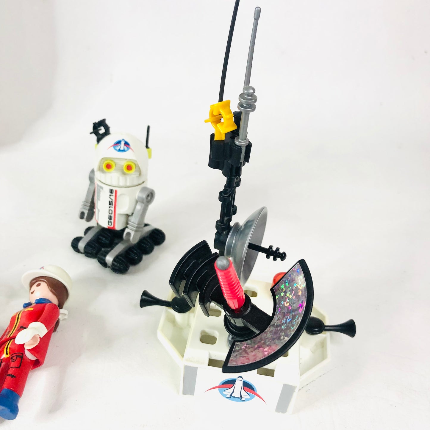 Playmobil Space Rocket with Launch Site (6195) 100% Complete Working Sound Light