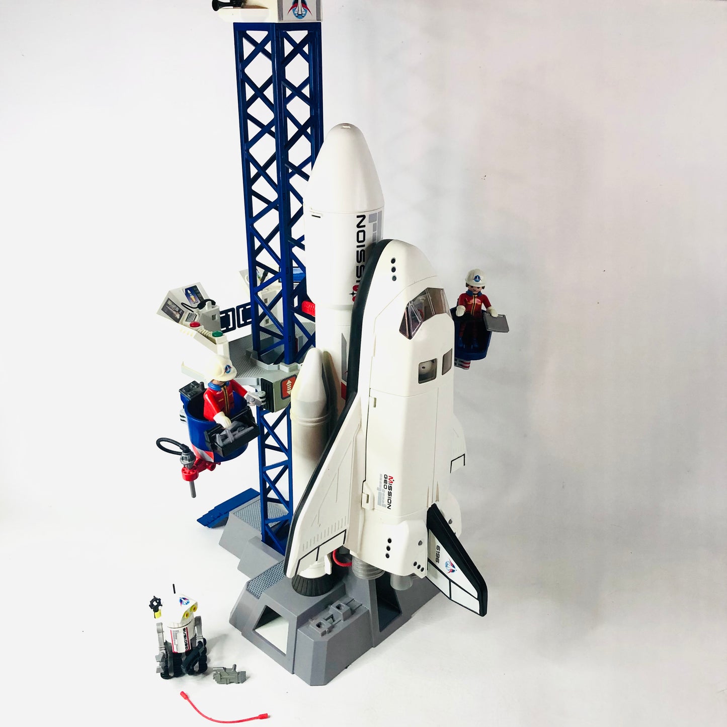 Playmobil 6196 City Action Space Shuttle with Light-Up Boosters 100% Complete