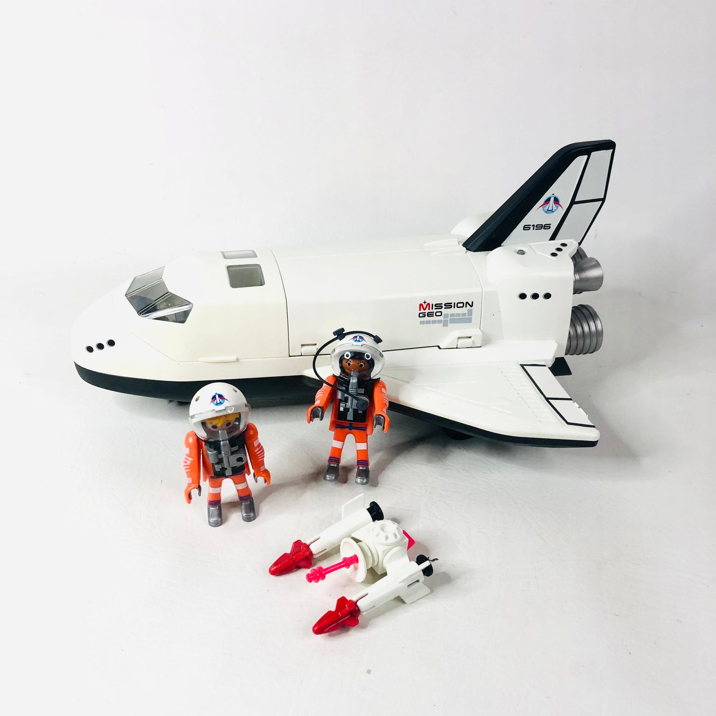 Playmobil 6196 City Action Space Shuttle with Light-Up Boosters 100% Complete