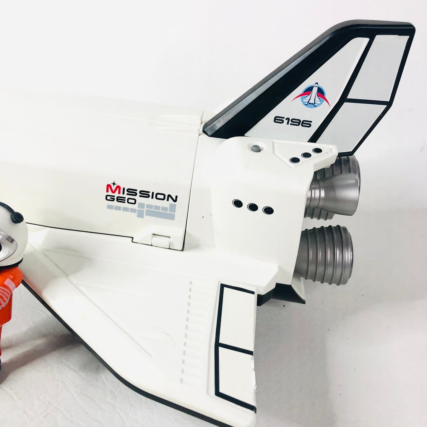 Playmobil 6196 City Action Space Shuttle with Light-Up Boosters 100% Complete