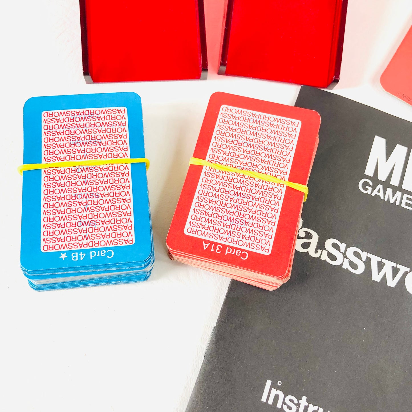 Password MB Milton Bradley Games Boxed 1978 Complete Retro Vintage