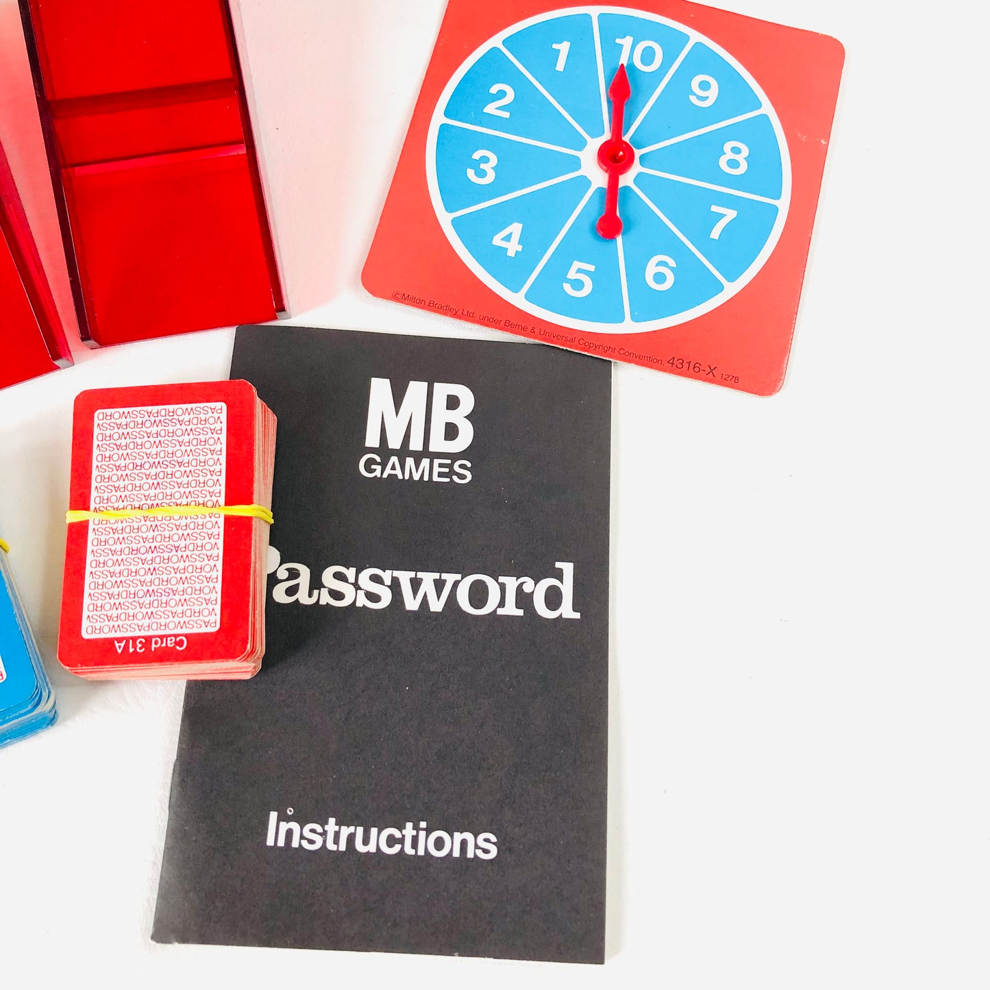 Password MB Milton Bradley Games Boxed 1978 Complete Retro Vintage