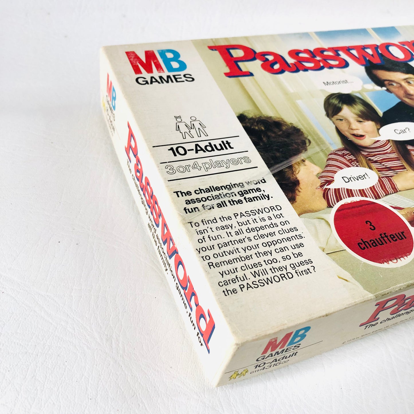 Password MB Milton Bradley Games Boxed 1978 Complete Retro Vintage
