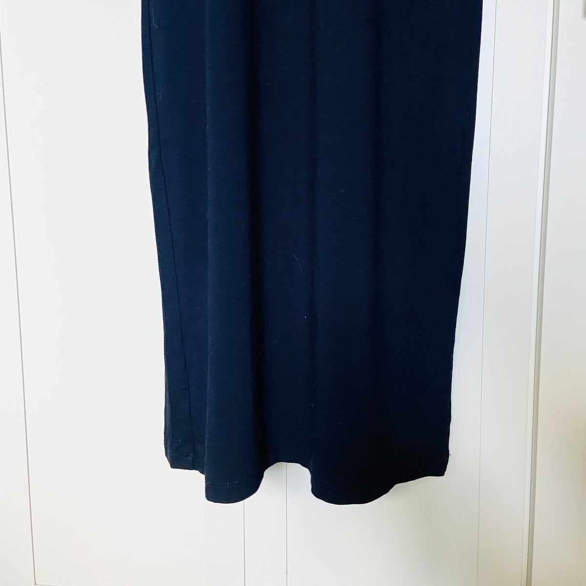 Cynthia Rowley | Minimalist | Black | Tank Maxi Midi Dress | Size 8 | Racer Back | Jersey Casual