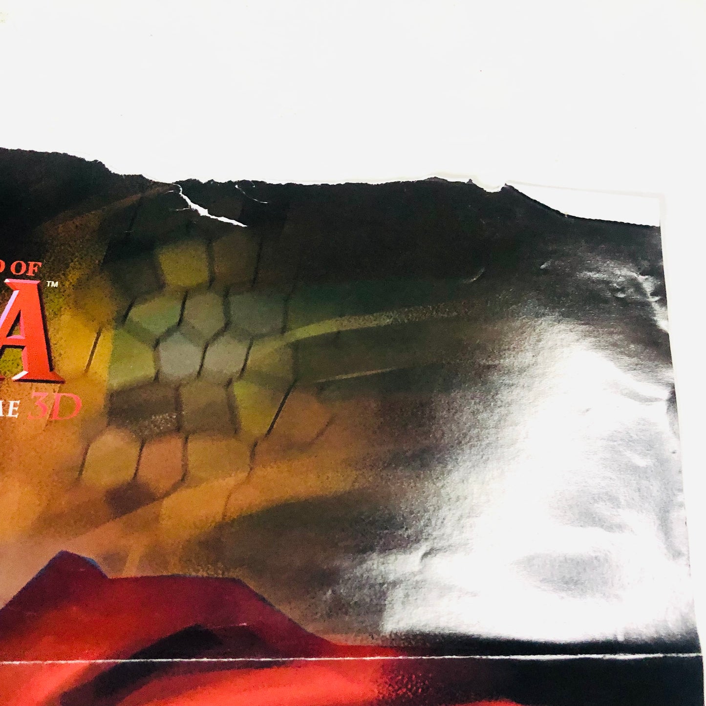 The Legend of Zelda Ocarina of Time 3D Nintendo 3DS Rare Poster 53 x 79cm (2011)