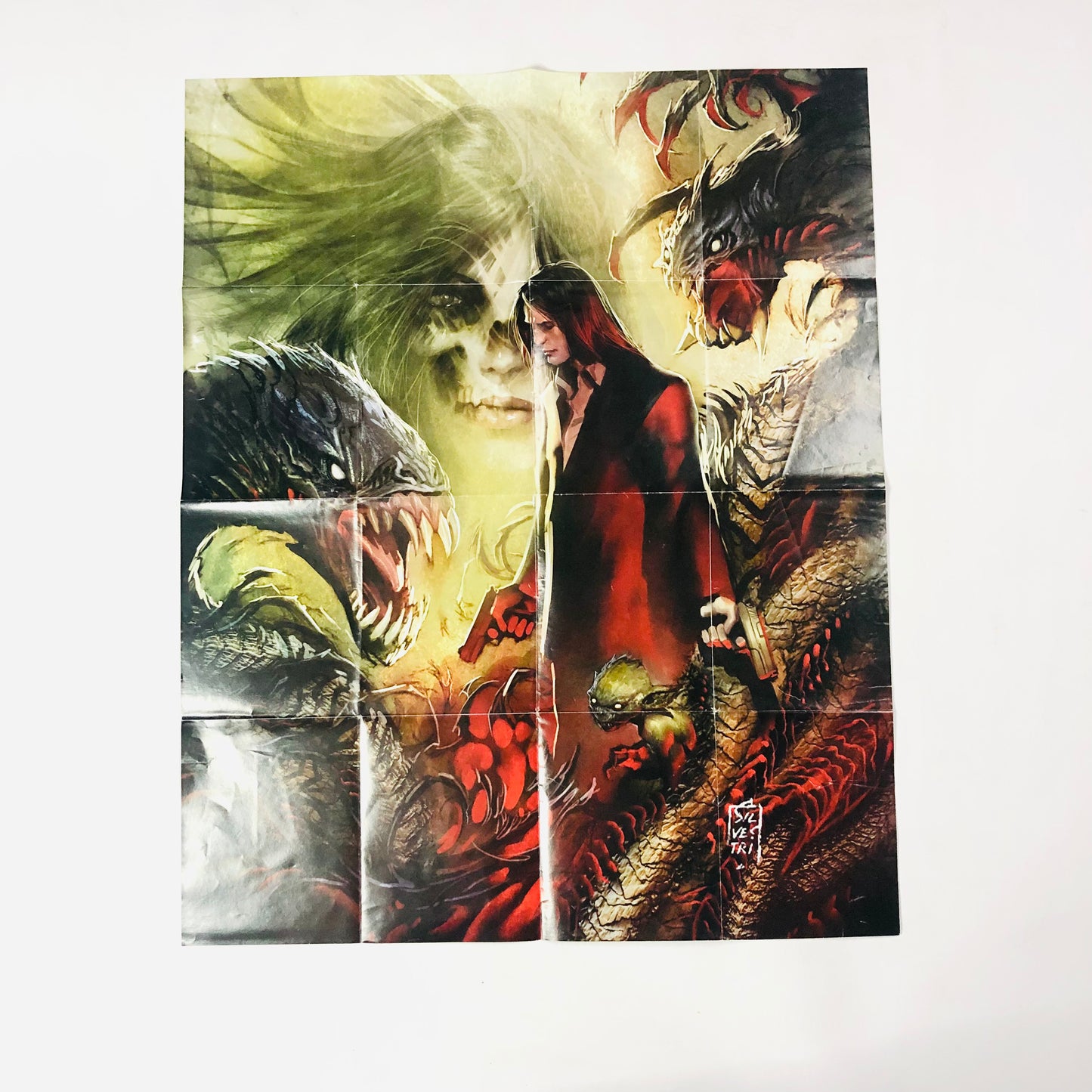 The Darkness 2 II Rare Poster 59x47cm Xbox 360 PlayStation 3 Double Sided