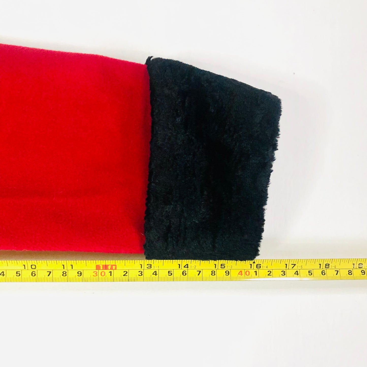 Lampert Vintage Red Wool & Cashmere W/black Faux Fur Collar Jacket Size 10/12