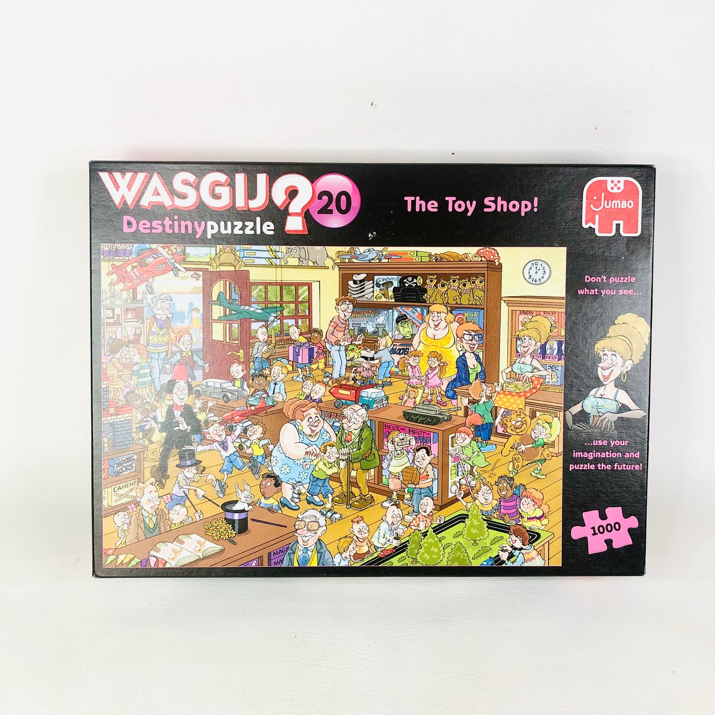 WASGIJ No 20 Destiny Puzzle - The Toy Shop- 1000 Piece Jigsaw Puzzle - Complete