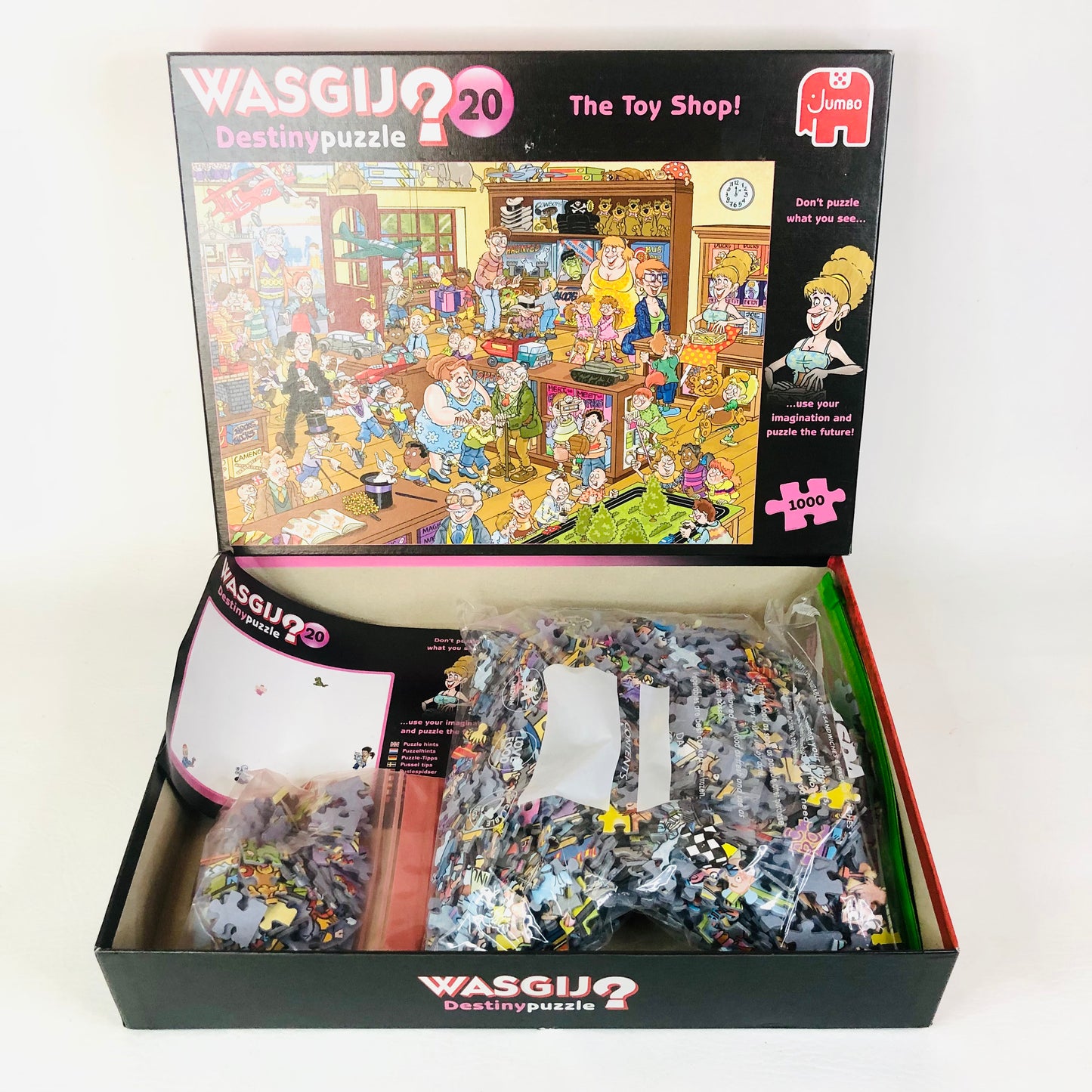 WASGIJ No 20 Destiny Puzzle - The Toy Shop- 1000 Piece Jigsaw Puzzle - Complete