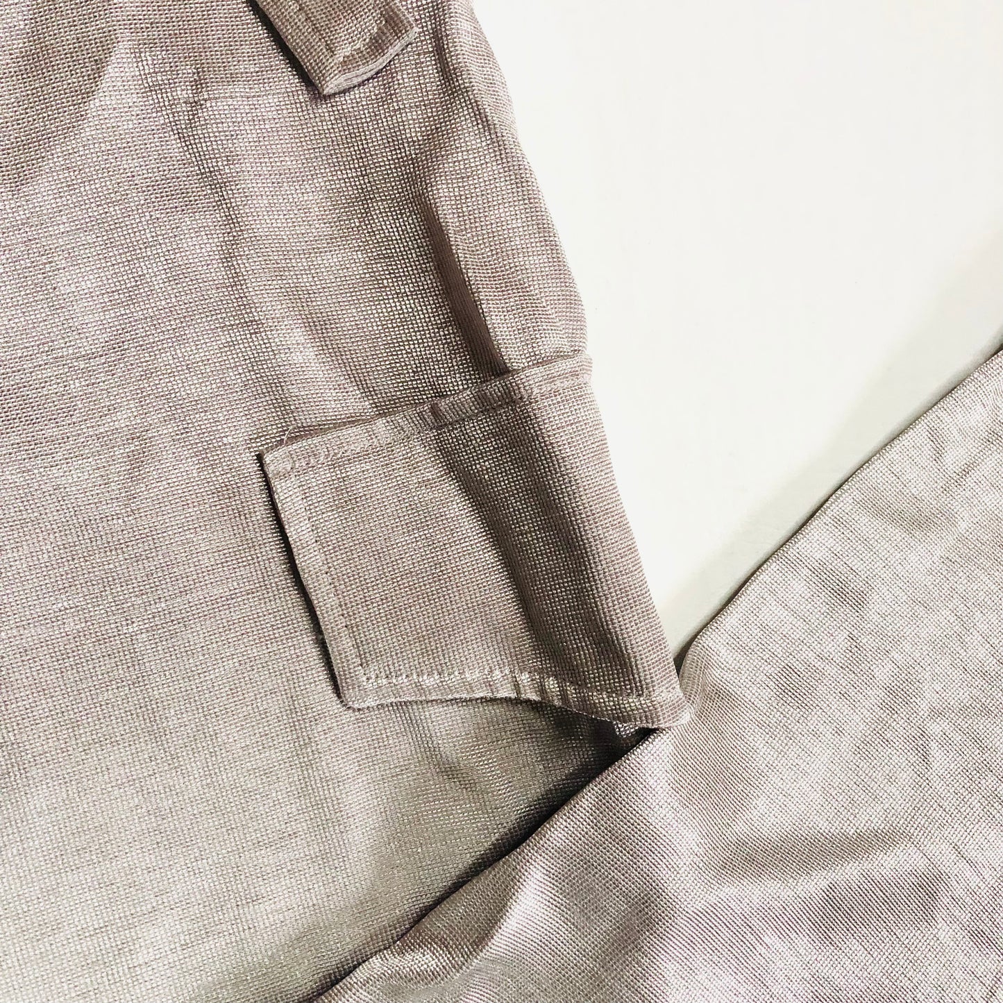 River Island Silver High Waisted Cargo Trousers Size 10
