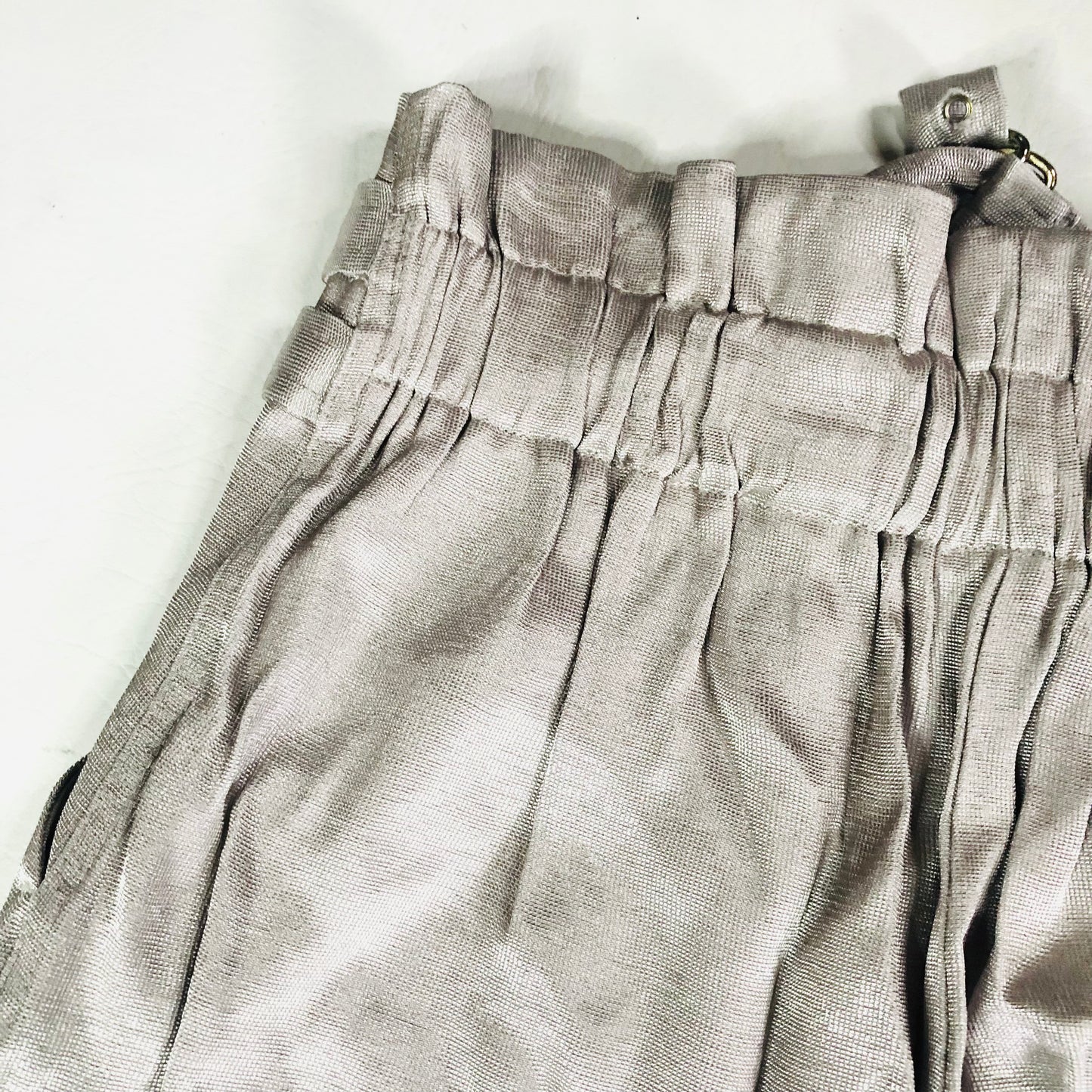River Island Silver High Waisted Cargo Trousers Size 10