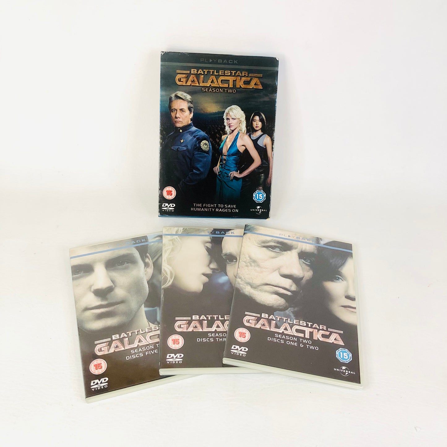 Battlestar Galactica Complete DVD Bundle Boxset Season 1-4 (Part 1 & ) TV Series
