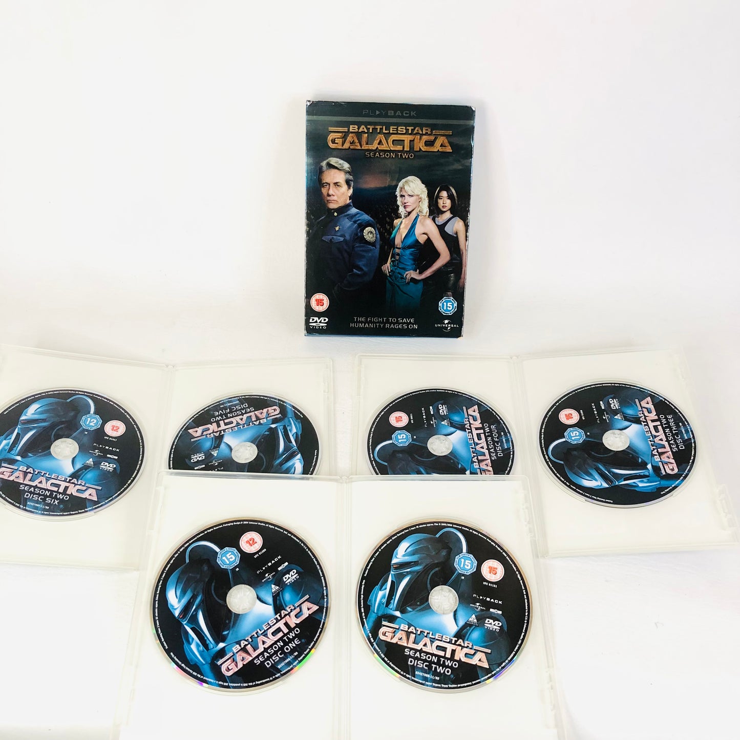 Battlestar Galactica Complete DVD Bundle Boxset Season 1-4 (Part 1 & ) TV Series