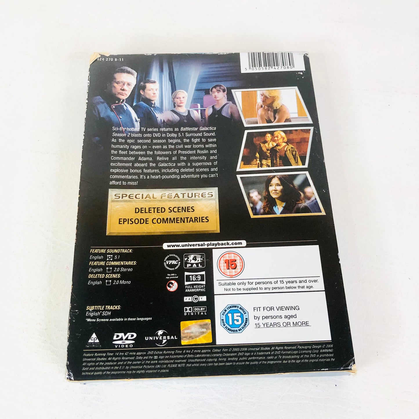 Battlestar Galactica Complete DVD Bundle Boxset Season 1-4 (Part 1 & ) TV Series