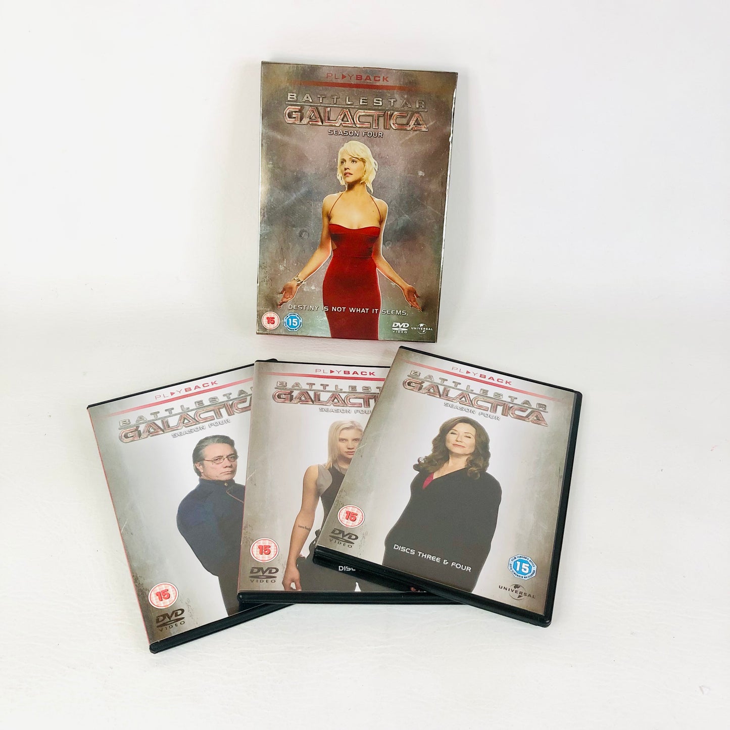 Battlestar Galactica Complete DVD Bundle Boxset Season 1-4 (Part 1 & ) TV Series