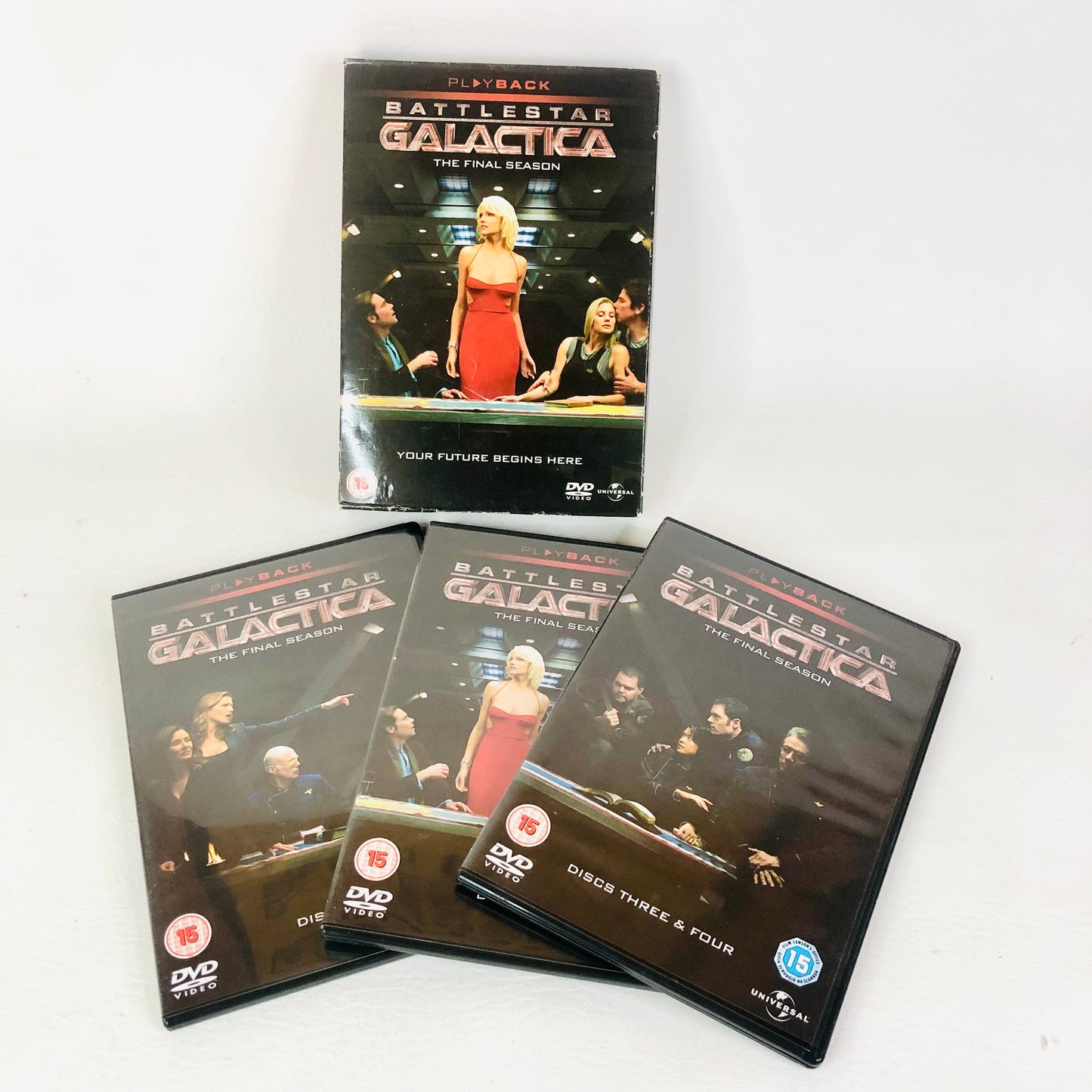 Battlestar Galactica Complete DVD Bundle Boxset Season 1-4 (Part 1 & ) TV Series