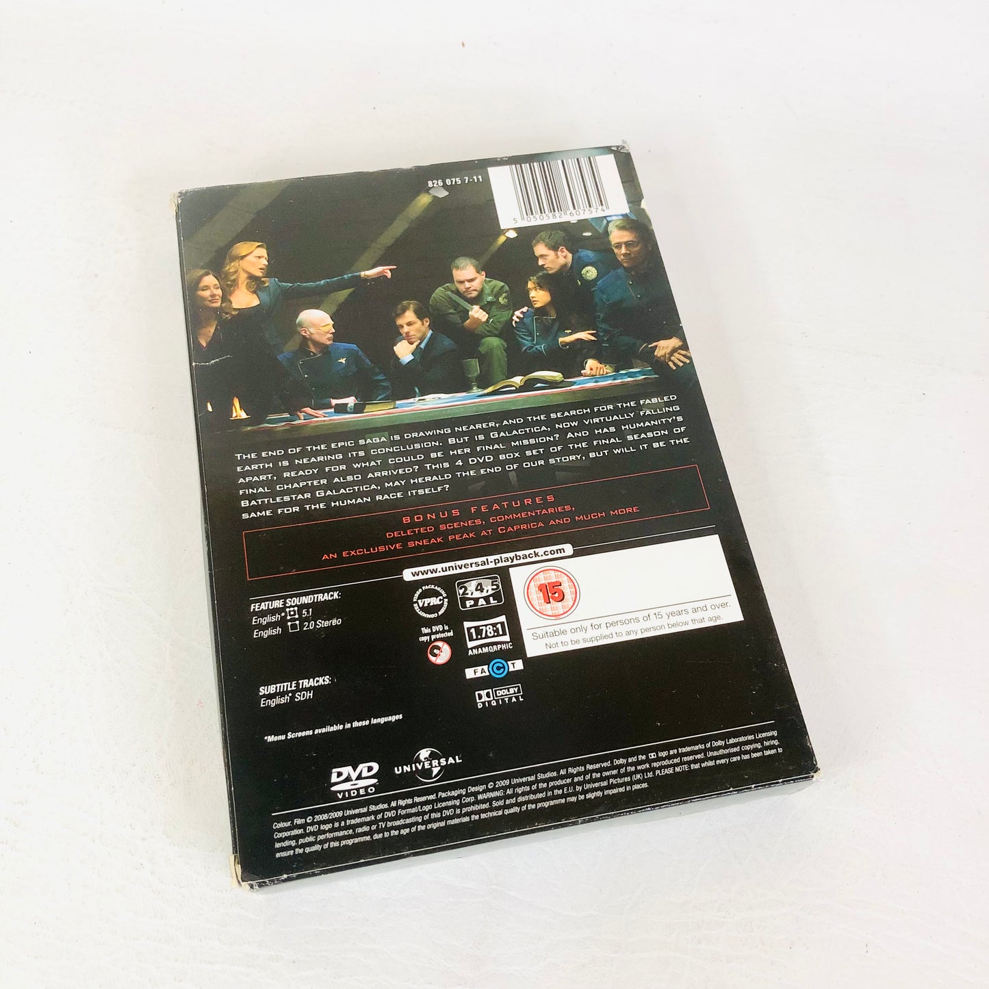 Battlestar Galactica Complete DVD Bundle Boxset Season 1-4 (Part 1 & ) TV Series