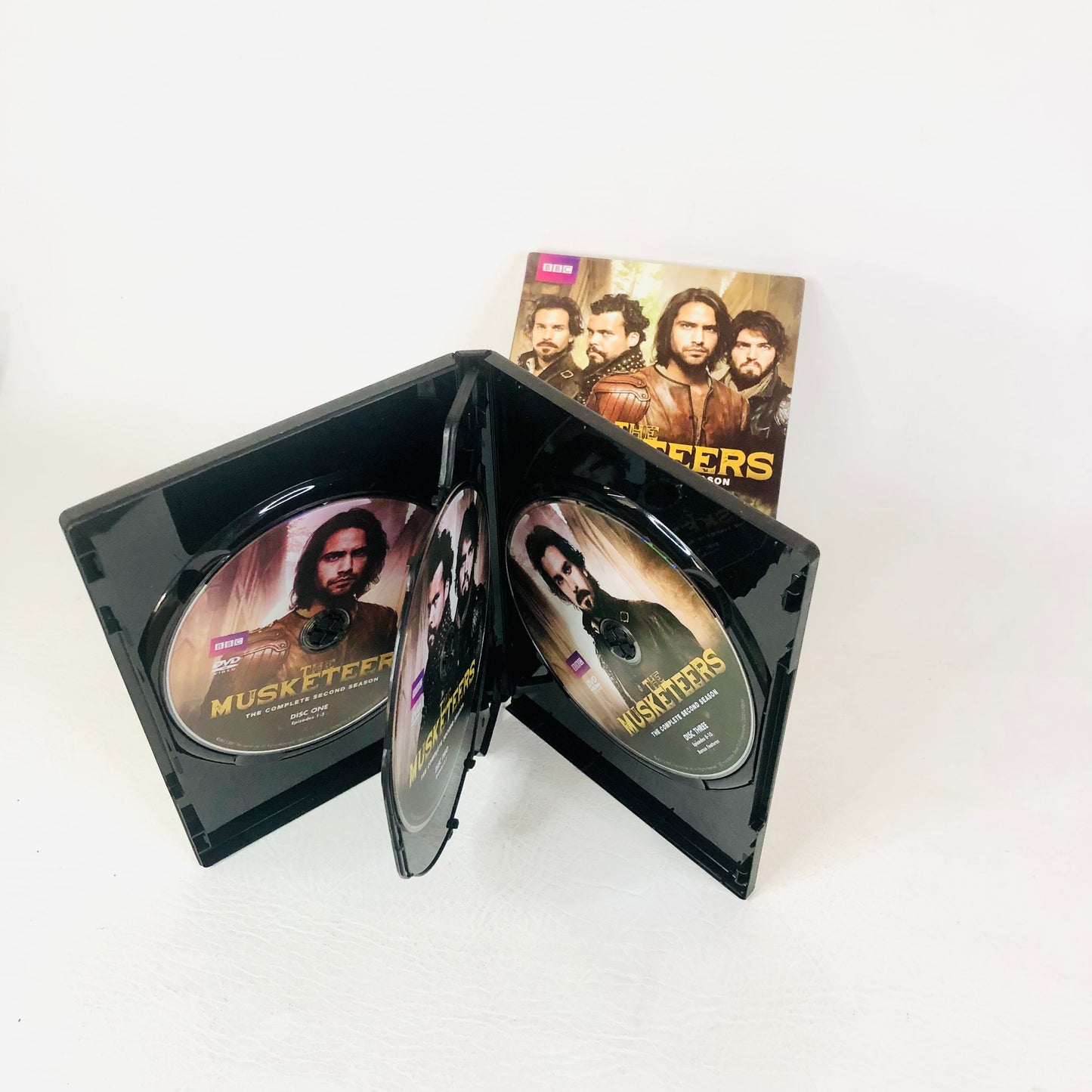 The Musketeers: Season Two 2 (DVD, 2015) Region 1 - BBC Series 3 Disc Set