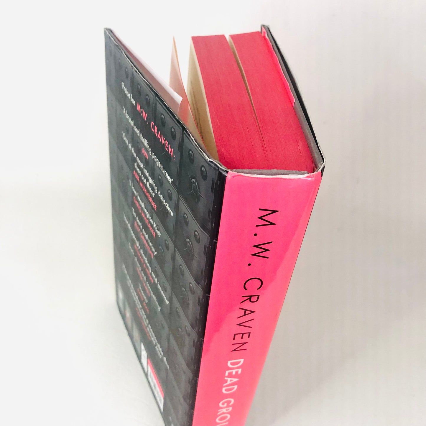 Dead Ground M.W. Craven's Bestselling Thriller Novel (2021, Hardback) Washington Poe Series