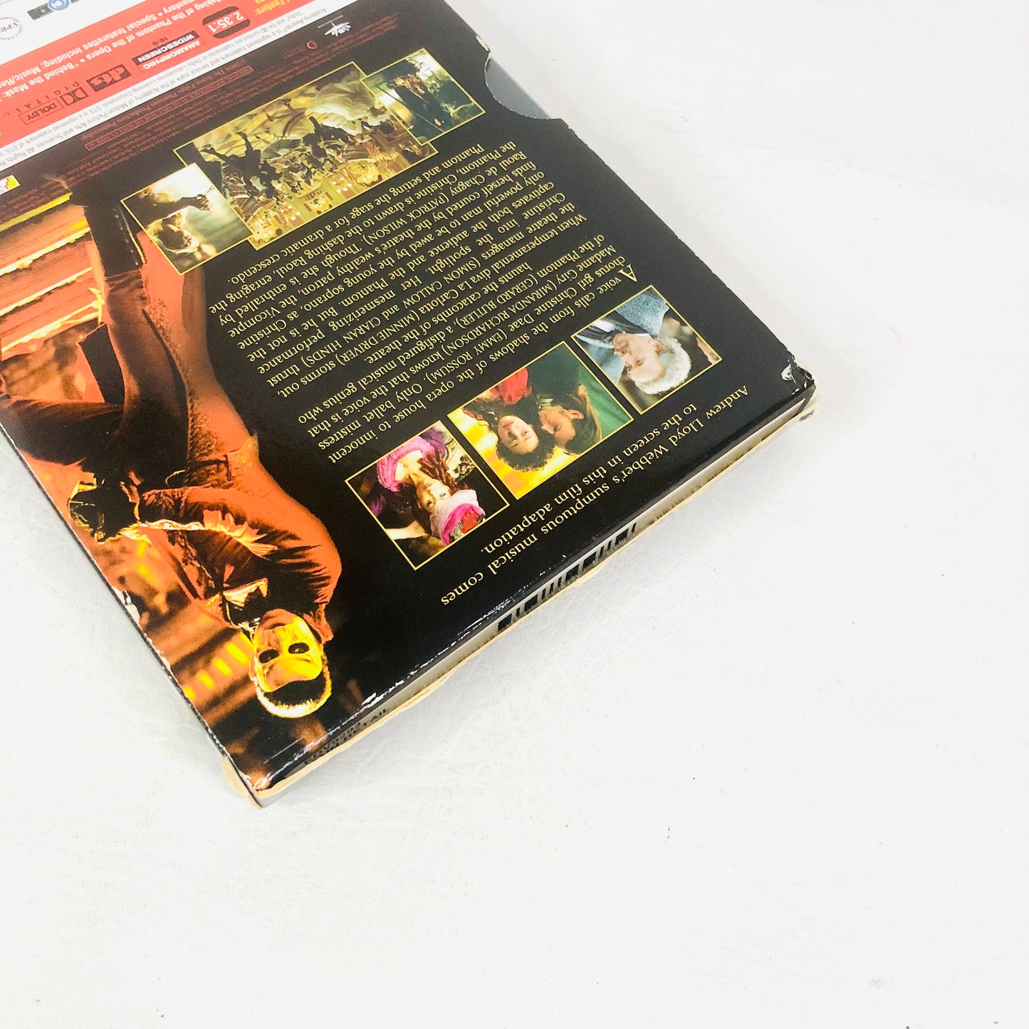 The Phantom of the Opera DVD 2 Disk Edition (2005) Gerard Butler - Pre-owned