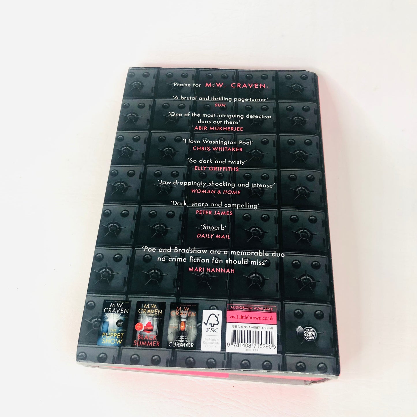 Dead Ground M.W. Craven's Bestselling Thriller Novel (2021, Hardback) Washington Poe Series