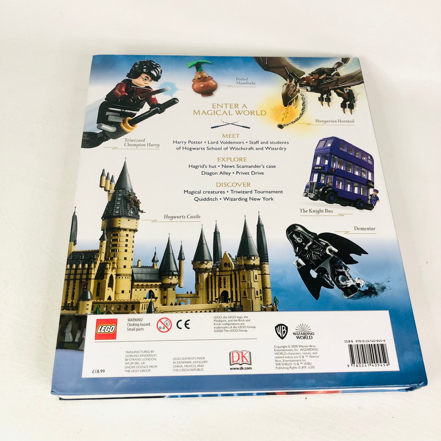 Lego Harry Potter Magical Treasury Book (No Figure) - Visual Guide to the Wizarding World (DK Books)